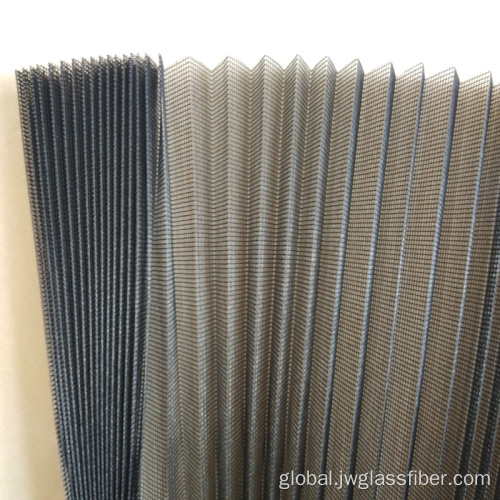 Pleated Window Screen ECO pleated window screen/plisse screen/folding mesh Factory